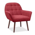 Sillón Burgundy Tipo Pirod 1 Pza
