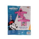 Capa Infantil para Lluvia Diseño Minnie Mouse
