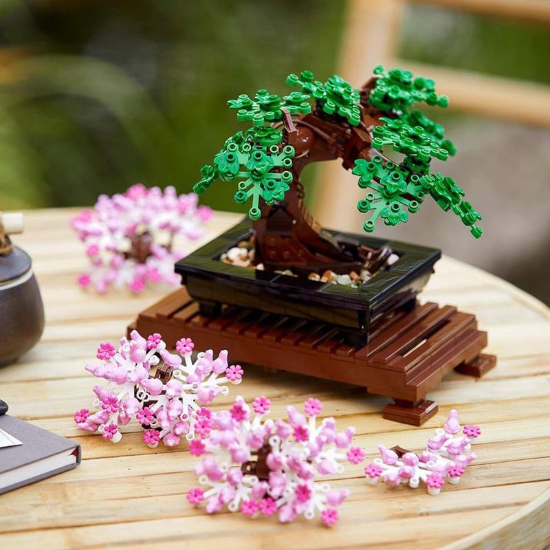 LEGO Icons Bonsái Árbol de La Colección Botanical 878 Piezas