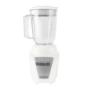 Licuadora Ice Crush de 8 Velocidades Color Blanco con Jarra de Plástico