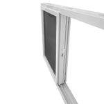 Ventana Corrediza PVC Blanca con Mosquitero y Vidrio Low E