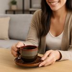 Set de Taza con Plato Lava