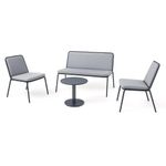 Set de Jardín Mar Azul 4 Piezas