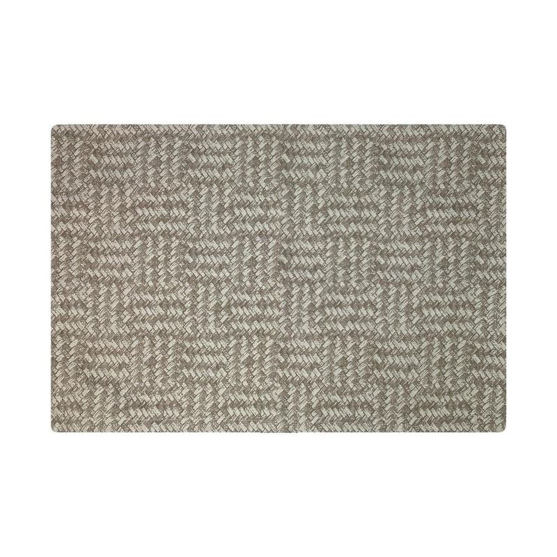 Individual Rectangular Basket Beige