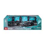 Set F1 Mercedes 4 Piezas A Escala 1:43