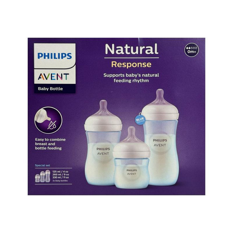Set de 3 Biberones Natural Response 3.0