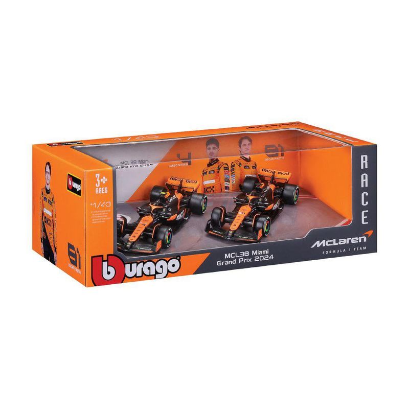 Set F1 McLaren 2 Piezas A Escala 1:43