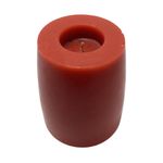 Vela Cilíndrica Roja Decorativa