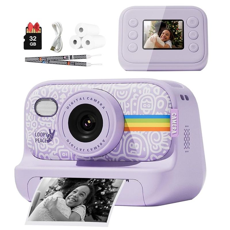 Cámara Instantánea Morada Gioi