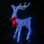 Reno Decorativo para Exterior con Luz LED