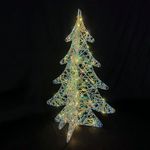 Árbol Plegable para Exterior con Luz