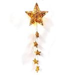 Estrella con Cadena de Estrellas con Luz LED