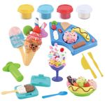 Set De Heladería Con Plasticina