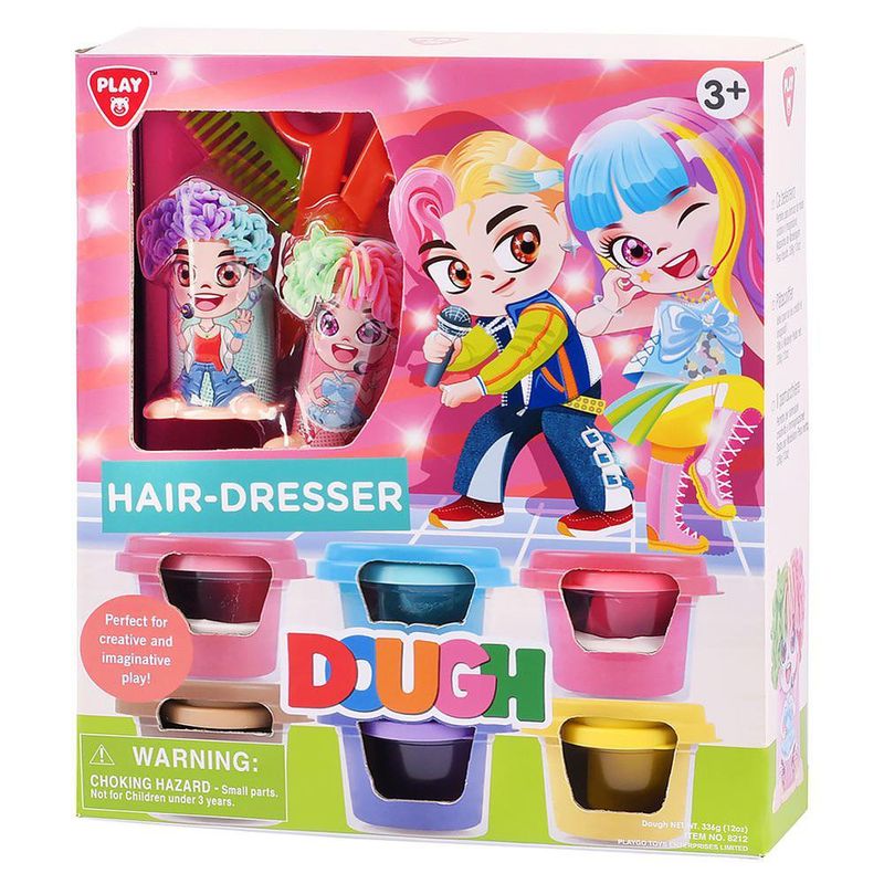 Set De Peluquería Con Plastilina