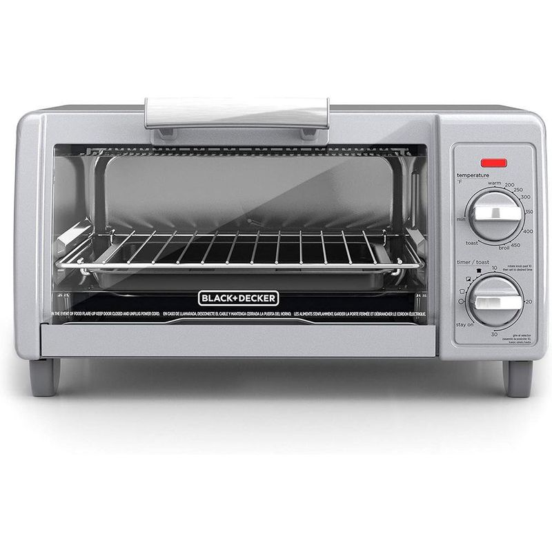 Horno Tostador 4 Porciones Acero Inoxidable