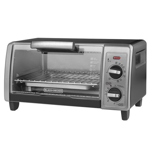 Horno Tostador 4 Porciones Acero Inoxidable