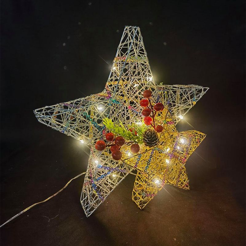 Estrella Decorativa con Luz LED