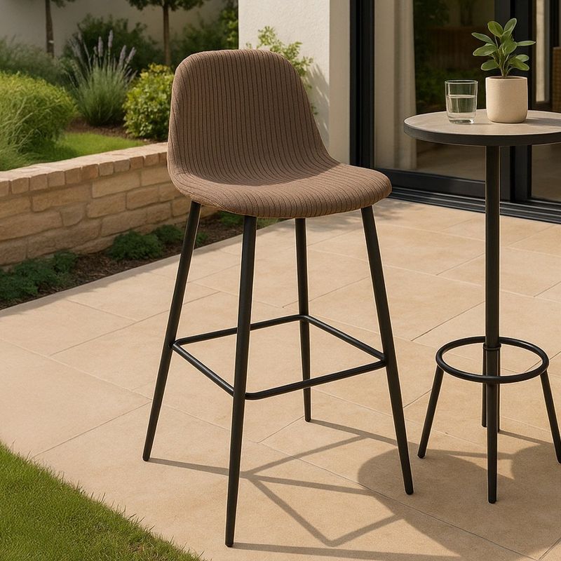 Silla de Bar Scott Taupe