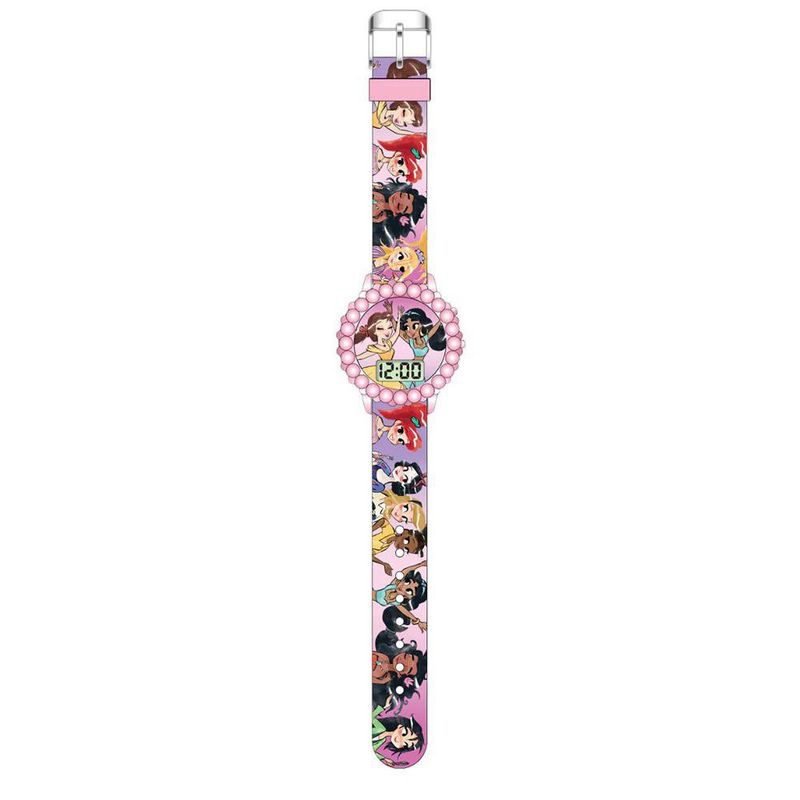 Reloj LCD Parpadeante Rosado