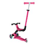 Scooter Plegable con Luces Rosa