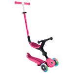 Scooter Plegable con Luces Rosa