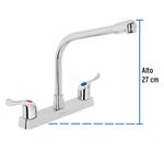 Lavaplatos Mezcladora Basic Tipo Cobra - Foset