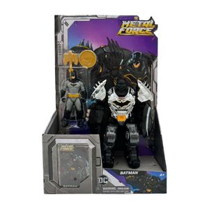 Figura DC Metal Force Armor 6 Plg Diseños Surtidos