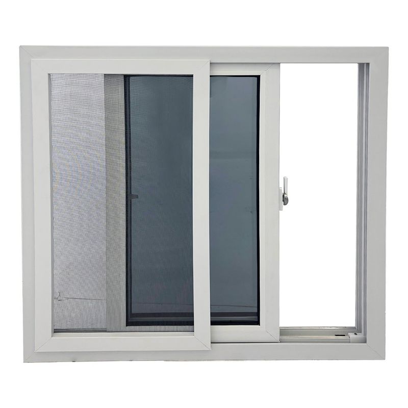 Ventana PVC Blanca S80+ Corredera Vidrio Low E 100x100 Cm