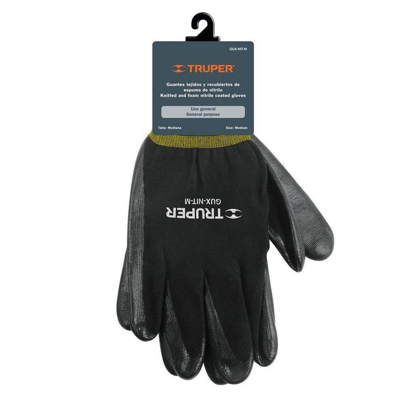 Guante De Hule Para Mecánico Talla M - Truper