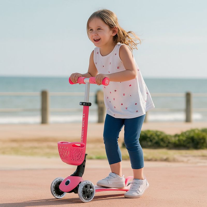 Scooter Plegable 360 Rosa