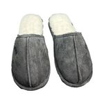 Pantufla Gris para Caballero Talla 41/42