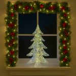 Árbol Plegable para Exterior con Luz