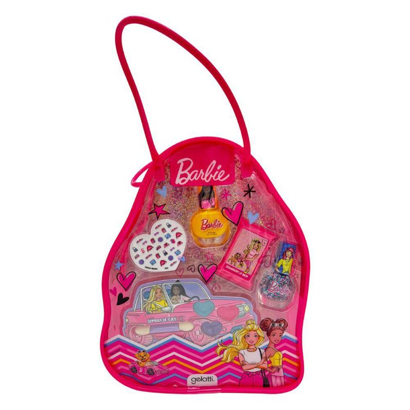 Set Maquillaje Barbie 6 Unidades