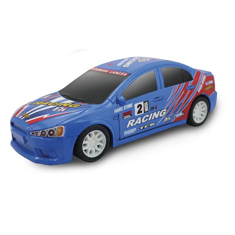 Carro A Control Remoto Mitsubishi Azul - Grandex