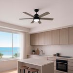 Ventilador Negro Mate 60 Plg Gravity Hunter