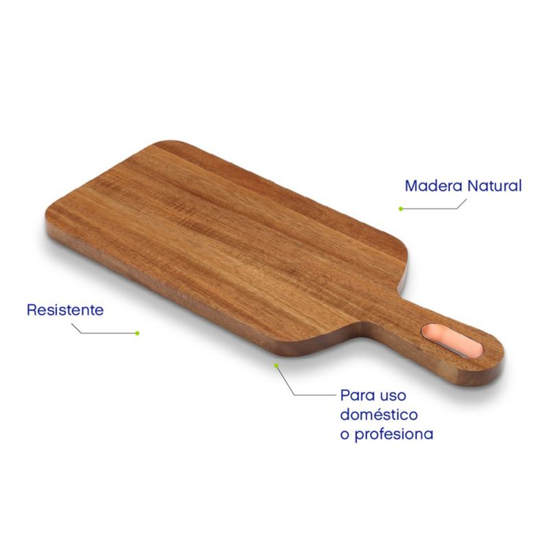 Tabla de Madera con Mango
