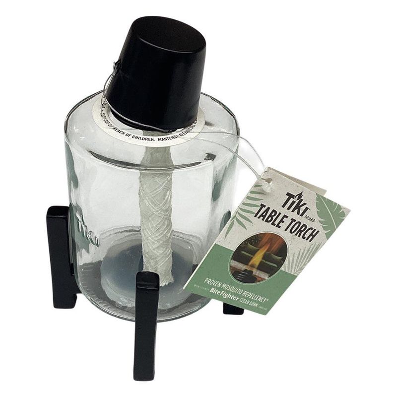 Antorcha para Mesa Transparente 6.5 Plg