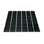 MALLA SQUARE BLACK 48TN209 30.6X30.6 CM