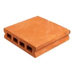 Baldosa Doble de Barro 5x25x25 Cm