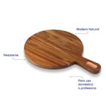 Tabla Redonda de Madera