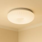 Plafón de Techo LED Blanco 35 Cm 18 W