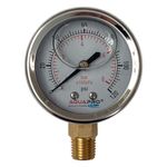 Manómetro Amortiguador 0 a 100 Psi