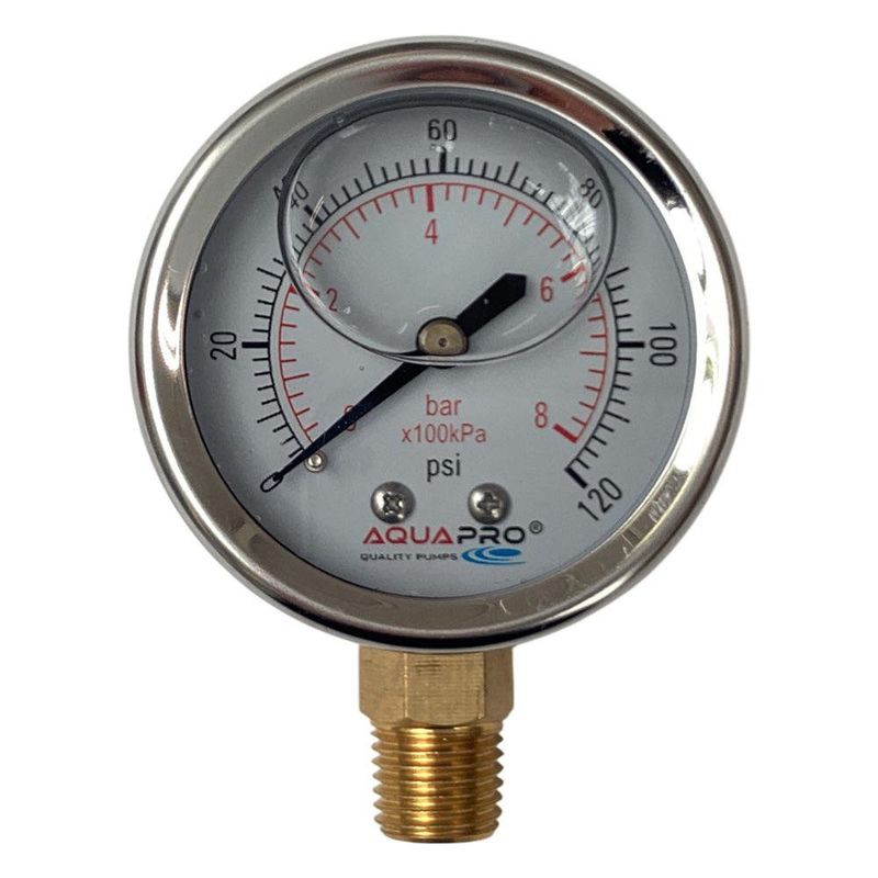 Manómetro Amortiguador 0 a 100 Psi