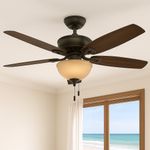 Ventilador de Techo con Luz Delux