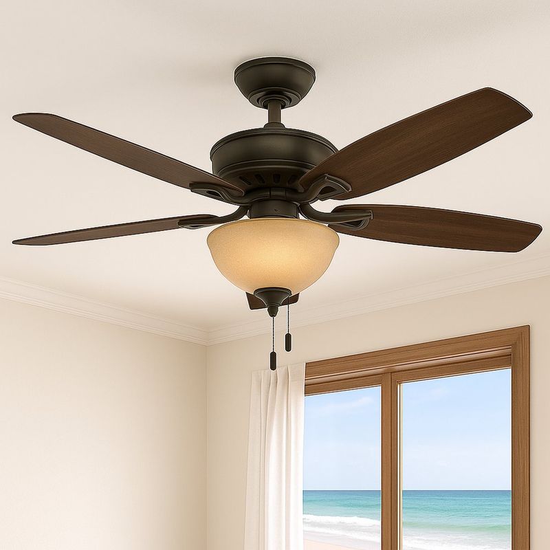Ventilador de Techo con Luz Delux