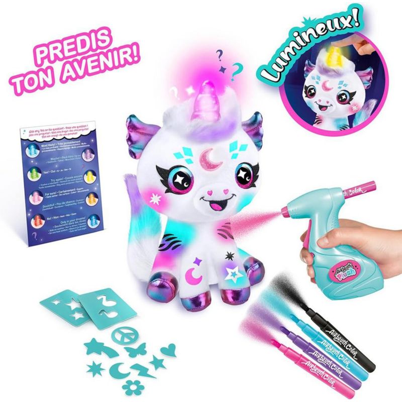 Peluche Airbrush Plush Unicornio Personalizable