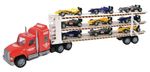Camión Transportador de Vehículos de 60 Cm con 9 Autos