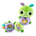 Sonajero Interactivo con Forma de Oruga Verde