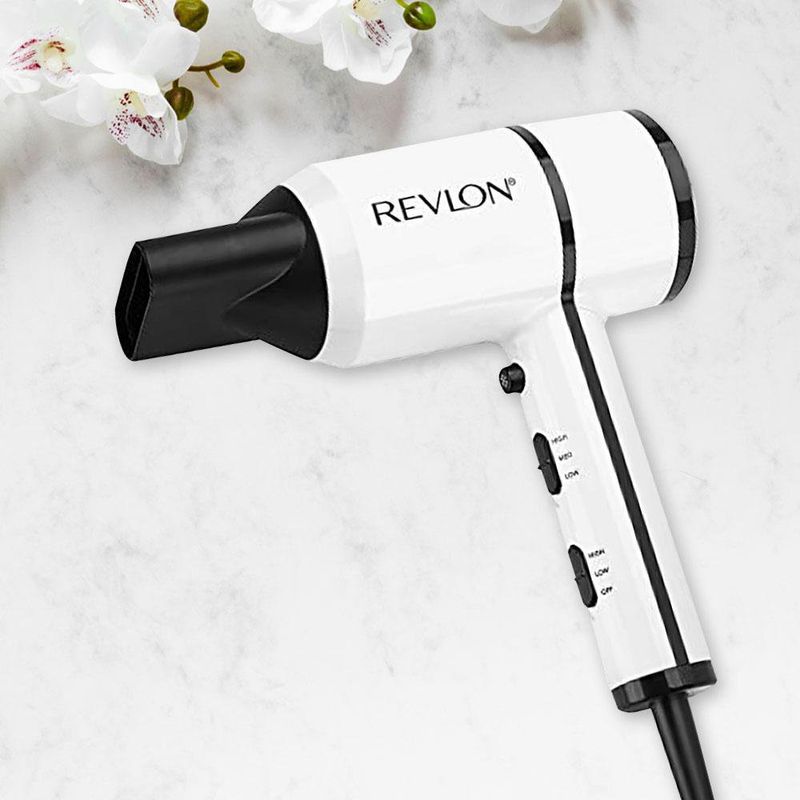 Secador para Pelo Crystal Blanco