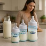 Set de 3 Biberones Anticólicos Celeste 260 Ml